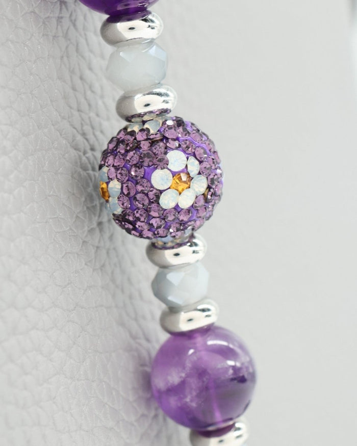 Austrian crystal daisy center bead