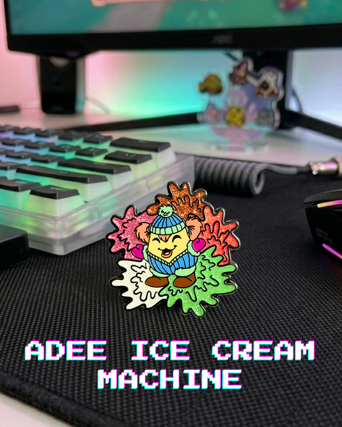 Ice Cream Machine Adee Pin, Neopets