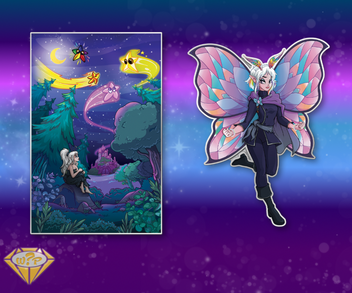 Iridesia Pin, Neopets