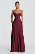 Irie Maxi Dress - Cherry Lacquer by Ricaloux