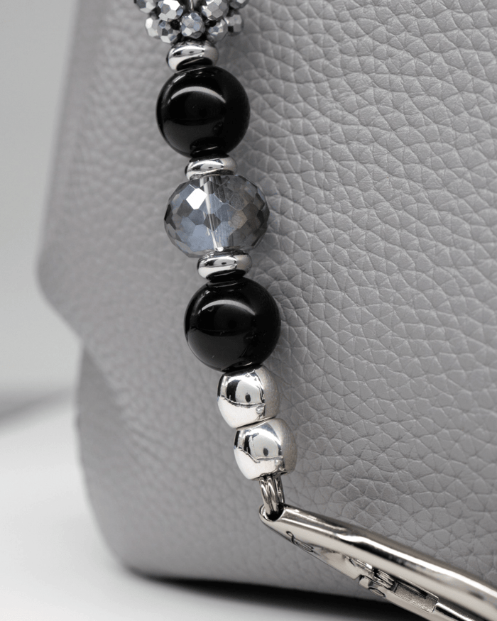 Genuine black obsidian gemstones