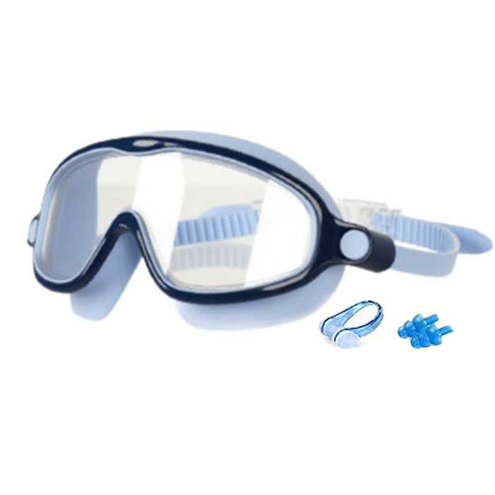 Kids Large-Frame Swimming Goggles With Nose Cover High-Definition Waterproof – Premium 0 | RICALOUX