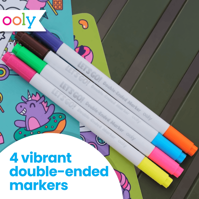 Let's Go! Activity & Coloring Kit - Kitty In The City – OOLY