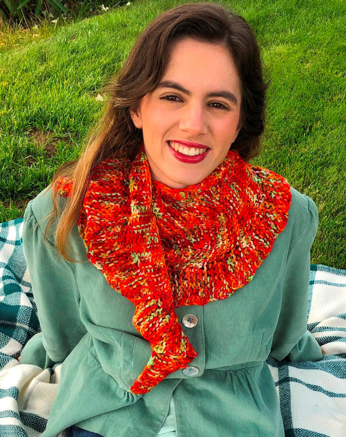 Renee Van Hoy Loom Knit eBook:  Little Scarves : Go Fly Kite (small print) Pattern