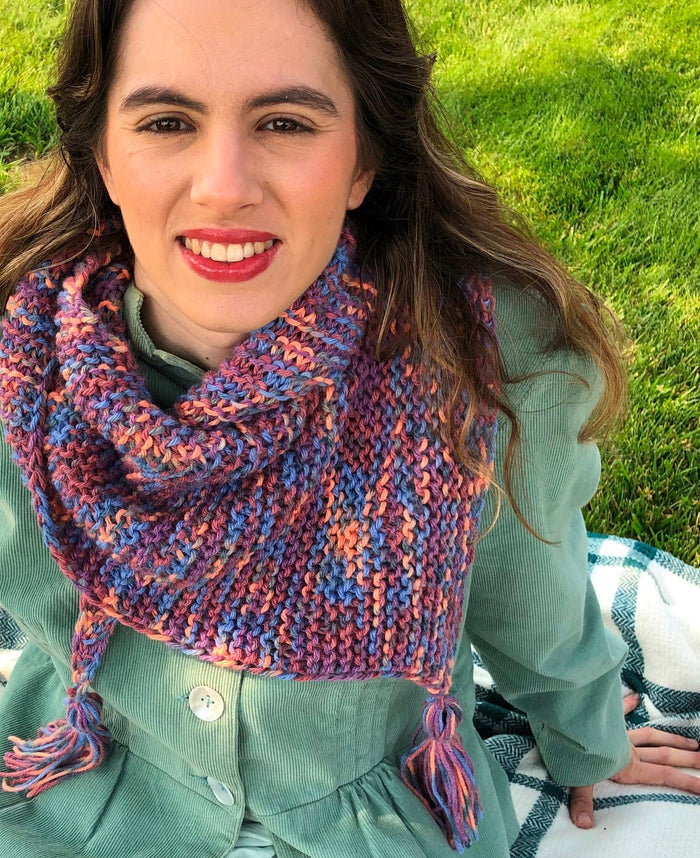 Renee Van Hoy Loom Knit eBook:  Little Scarves : Go Fly Kite (small print) Pattern