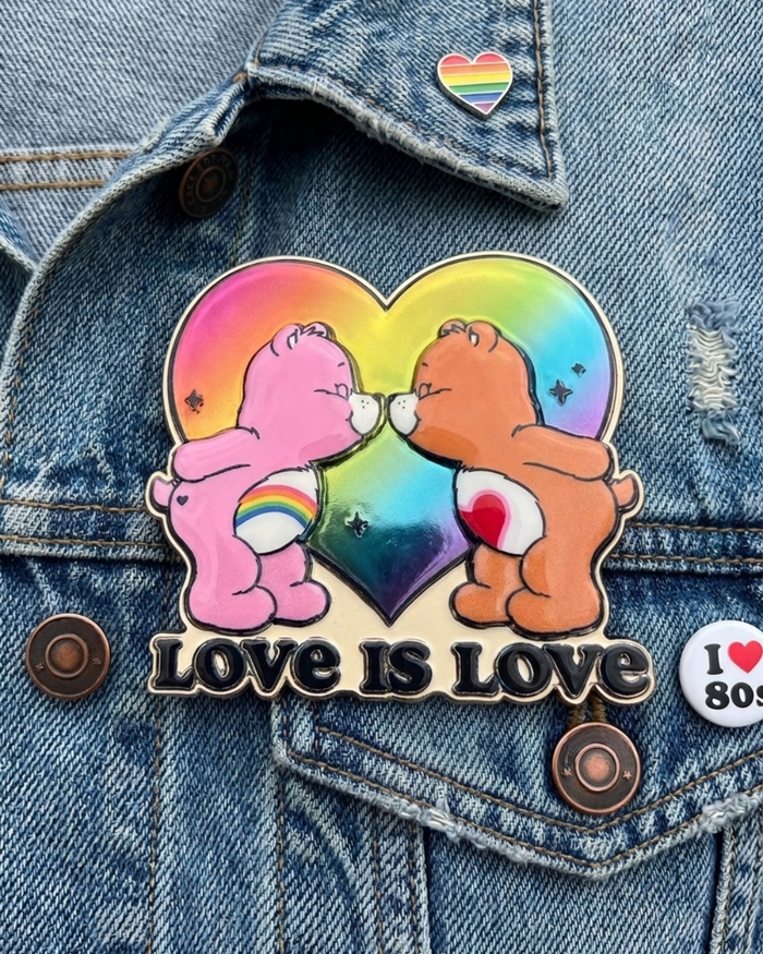 Love Is Love Pride Pin, Care Bears
