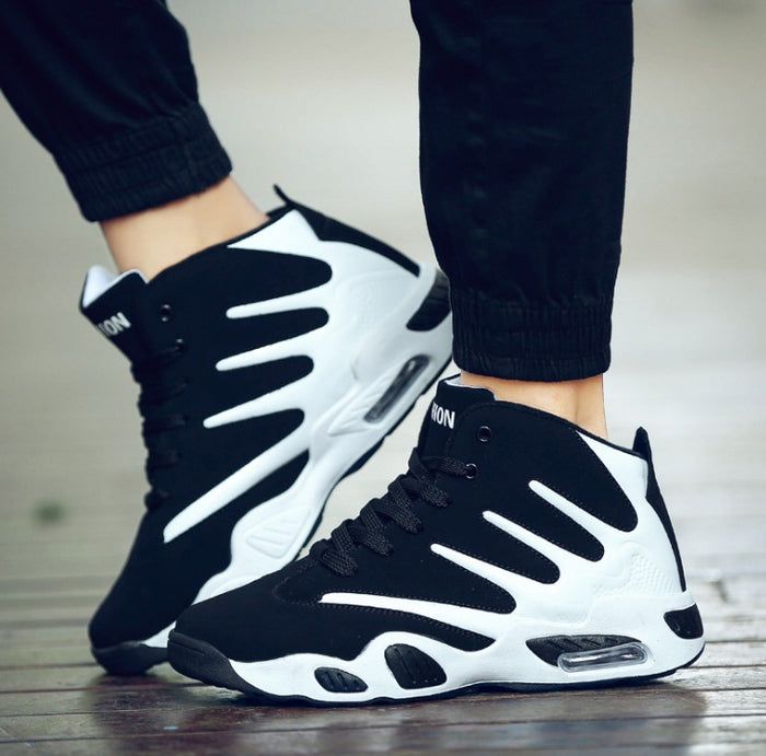 Men Air Cushion Basketball Shoes Wear-resistant Sneakers For Men Hommel Basketball Boots Sneakers Men by Ricaloux