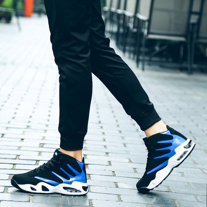 Men Air Cushion Basketball Shoes Wear-resistant Sneakers For Men Hommel Basketball Boots Sneakers Men by Ricaloux