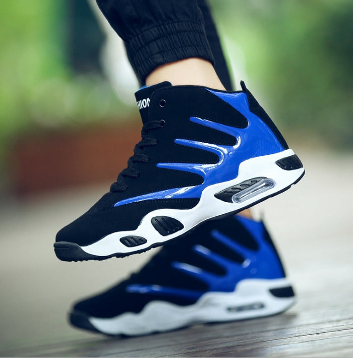 Men Air Cushion Basketball Shoes Wear-resistant Sneakers For Men Hommel Basketball Boots Sneakers Men by Ricaloux