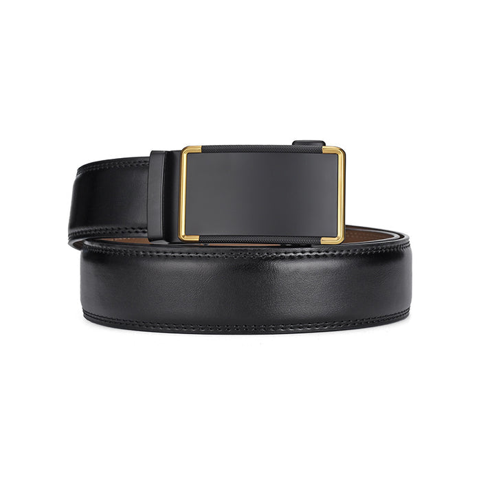 Mens Versatile Business Casual Denim Belt by Ricaloux