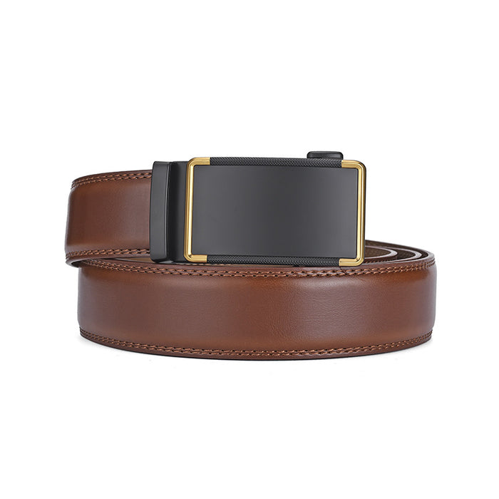 Mens Versatile Business Casual Denim Belt by Ricaloux