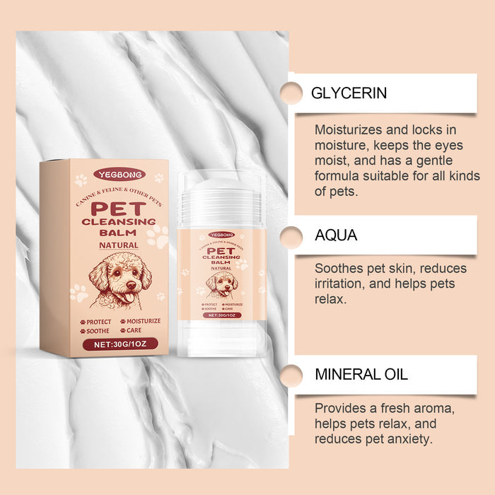 Mild Cleansing Pet Eye Care Cream For Beautifying And Cleaning Tear Stains On Cats And Dogs by Ricaloux