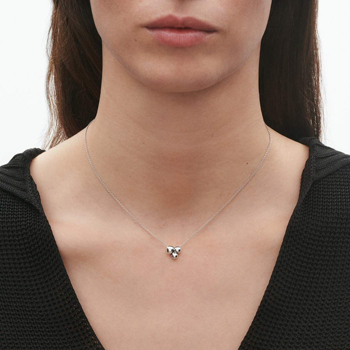 Georg Jensen Moonlight Grapes Sterling Silver Pendant - Berry's Jewellers