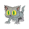 Mutant Meowclops Pin, Neopets