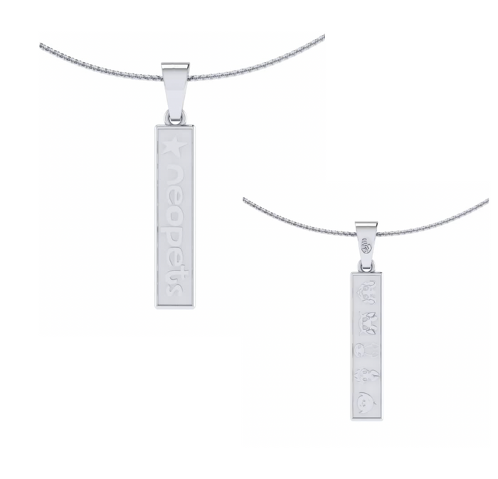 Neopets Bar Necklace, Neopets