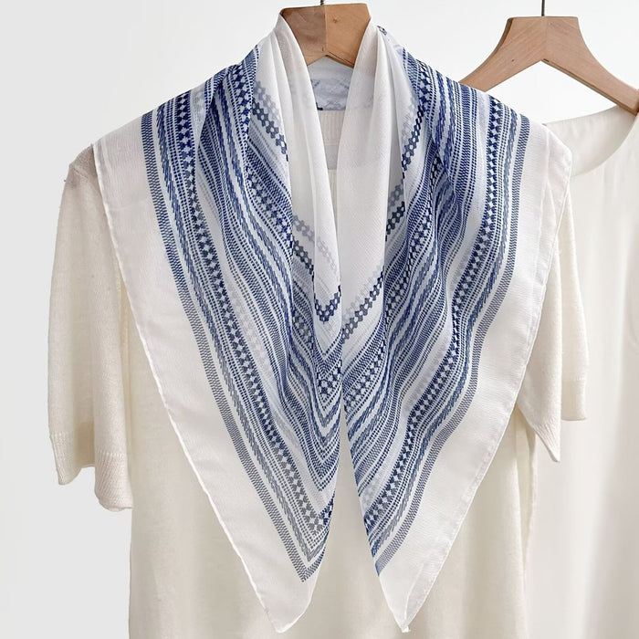 New Breathable Versatile Silk Chiffon Scarf For Women, Also Usable As A Shawl – Premium 0 | RICALOUX