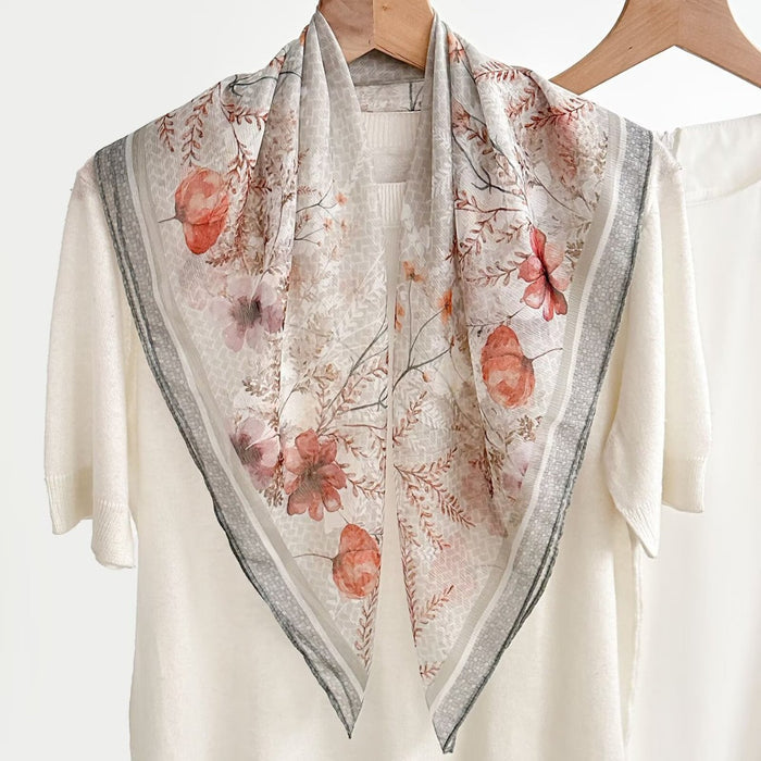 New Breathable Versatile Silk Chiffon Scarf For Women, Also Usable As A Shawl – Premium 0 | RICALOUX