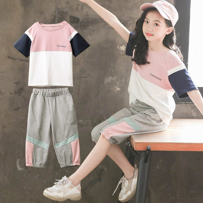 New Children's Clothing Net Red Girls Pants, Large Children's Clothing Fashionable Trend - RICALOUX