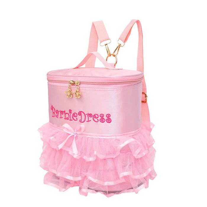 New children's Dance Bag Girls Dance backpack, bag, Ballet Bag, lovable yarn skirt - RICALOUX