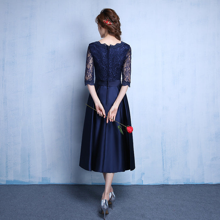 New Long-sleeved Wedding Bridesmaid Dress – Premium 0 | RICALOUX