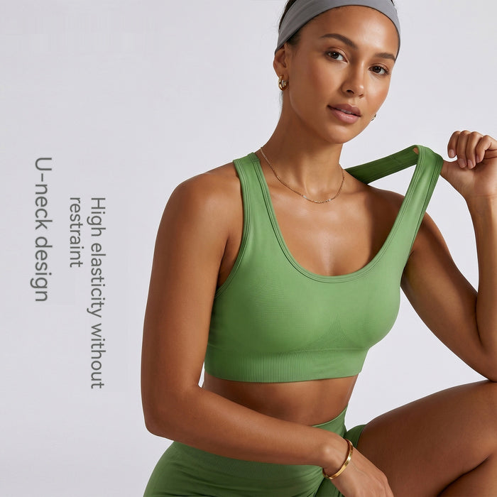 New Seamless Sports Bra With A Racerback Design – Premium 0 | RICALOUX