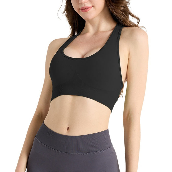 New Seamless Sports Bra With A Racerback Design – Premium 0 | RICALOUX