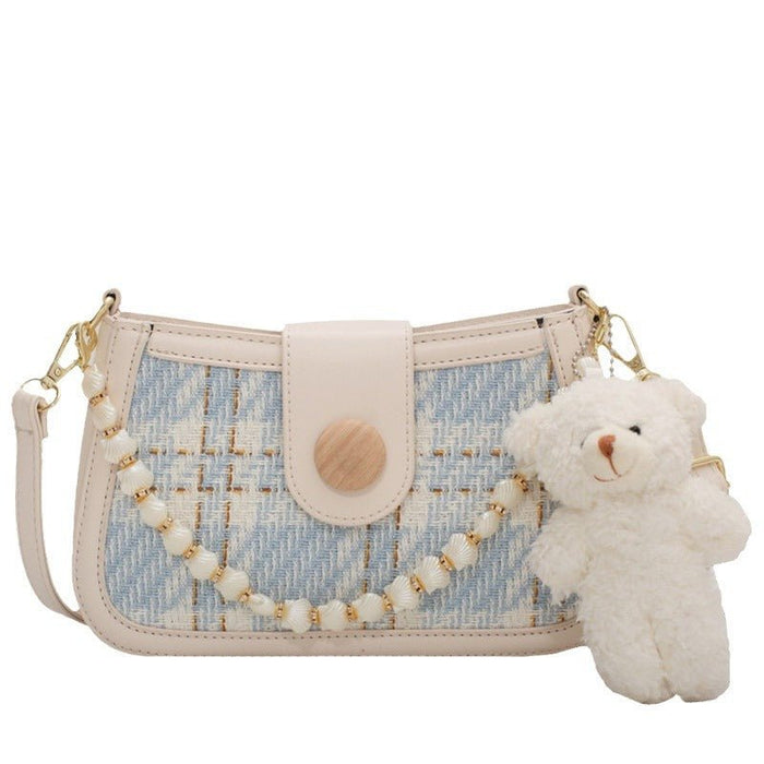 New Shoulder Bag Girls' Casual Messenger Bag Pendant - RICALOUX