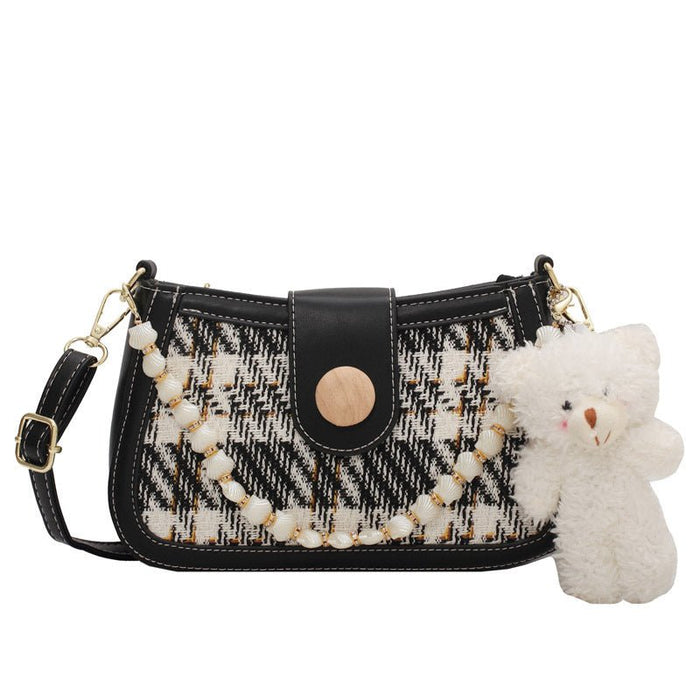 New Shoulder Bag Girls' Casual Messenger Bag Pendant - RICALOUX