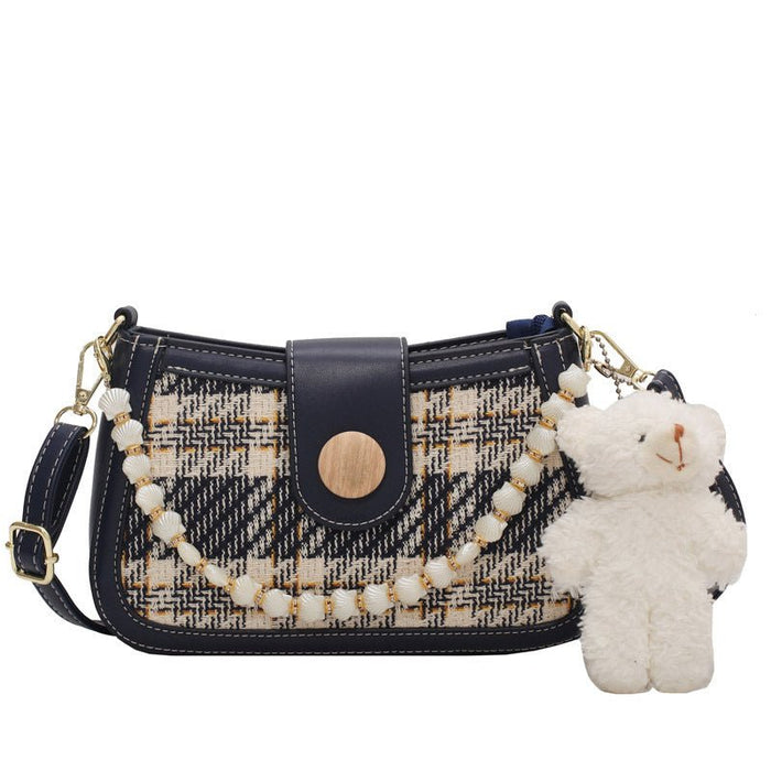 New Shoulder Bag Girls' Casual Messenger Bag Pendant - RICALOUX