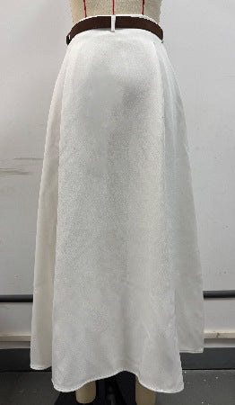 New Womens Light Luxury Elegant High End Long Skirt – Premium 0 | RICALOUX
