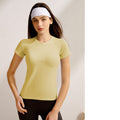New Women's Short-Sleeve Yoga Top, Professional Pilates Training, Quick-Dry Running & Fitness Yoga Apparel by Ricaloux
