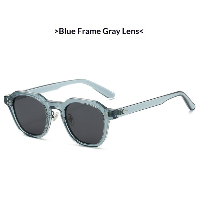 Blue Frame Gray Piece