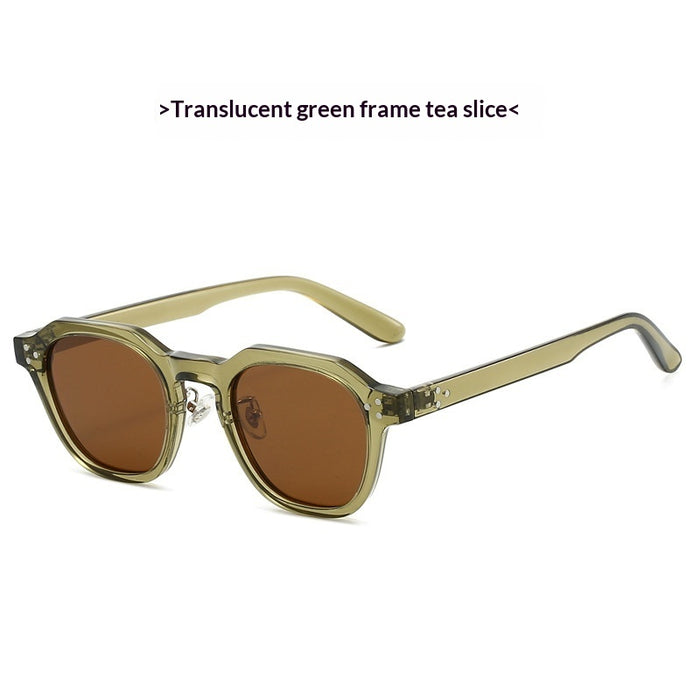Transparent Green Frame Dried