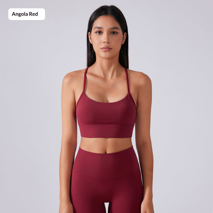 Nude-Feel Y-Back Sexy Back Yoga Bra – Premium 0 | RICALOUX