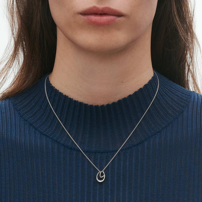 Georg Jensen Offspring Sterling Silver Small Pendant - Berry's Jewellers