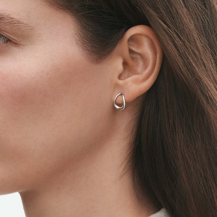 Georg Jensen Offspring Sterling Silver Stud Earrings - Berry's Jewellers