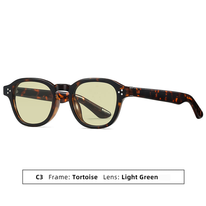Personalized Square-frame Retro Sunglasses For Women – Premium 0 | RICALOUX