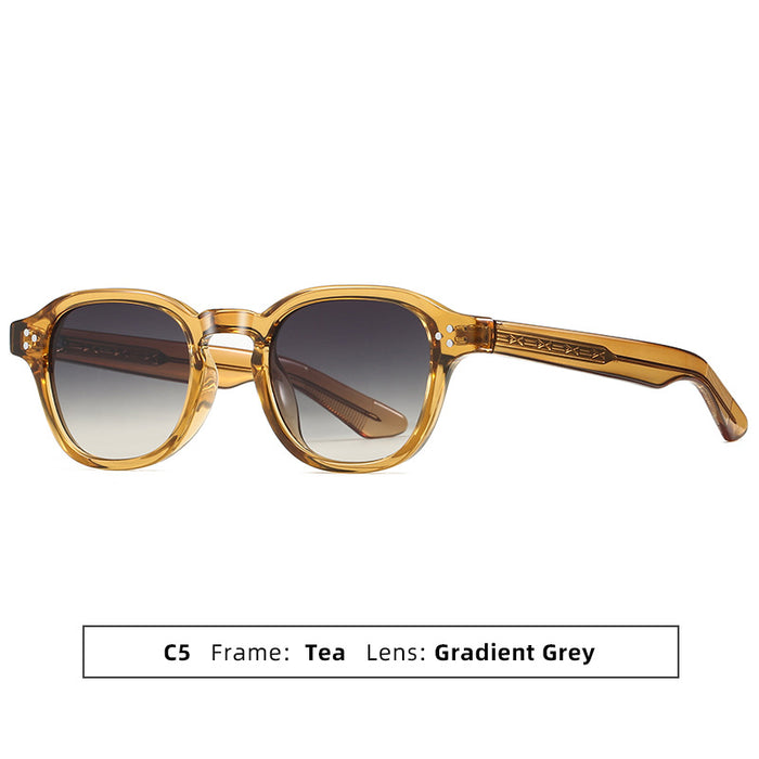 Personalized Square-frame Retro Sunglasses For Women – Premium 0 | RICALOUX