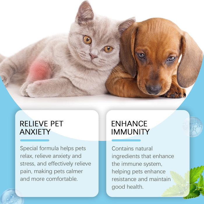 Pet Care Drops Enhance Immunity Dog Nutrition Supplement For Cats by Ricaloux