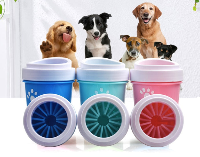 Pet Dog Foot Care Cleaning Products Silicone by Ricaloux