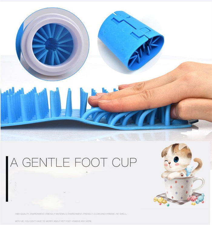 Pet Dog Foot Care Cleaning Products Silicone by Ricaloux