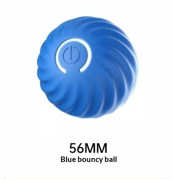 Blue Jumping Ball