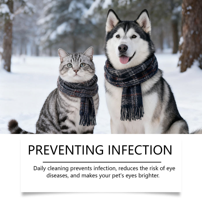 Pet Eye Drops Gently Care For Cats And Dogs' Eye Tear Stains, Tear Marks, And Eye Discharge by Ricaloux
