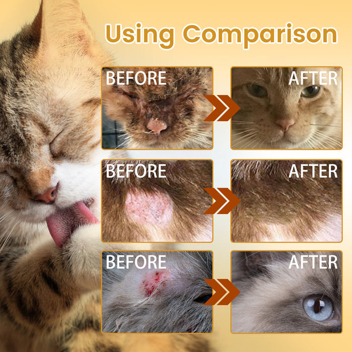 Pet Skin Fur And Wound Care Essence For Cleaning And Moisturizing by Ricaloux