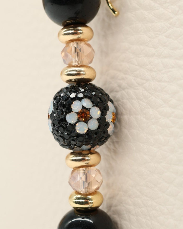 Austrian crystal daisy center bead