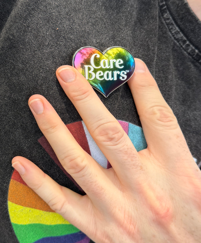 Pride Heart Pin, Care Bears