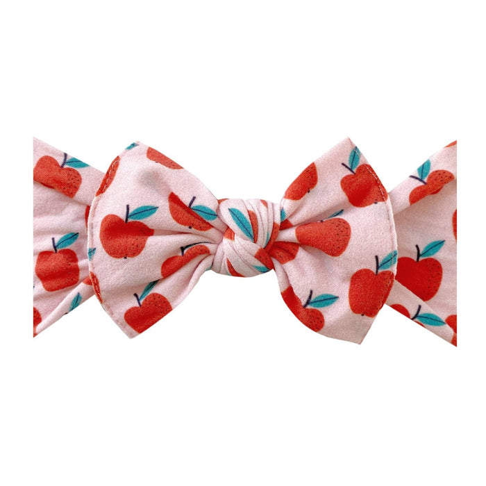 Soft Printed Nylon Headband KNOT One Size: teachers pet-Baby Bling Bows
