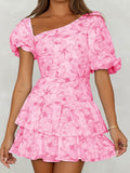 Printing Mini Dress – Premium 4 | RICALOUX