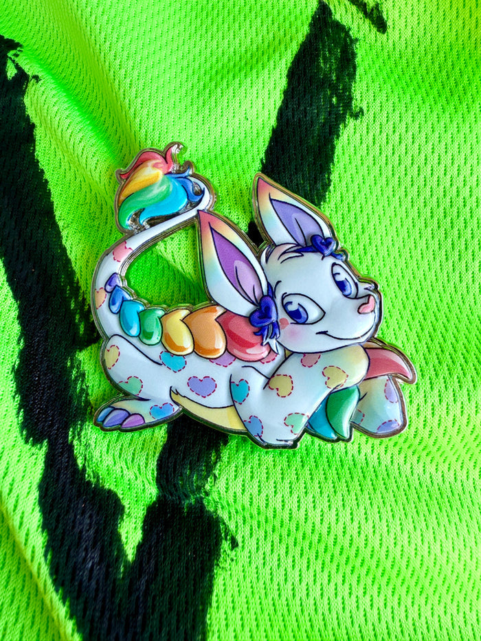 Prismatic Bori Pride Pin, Neopets