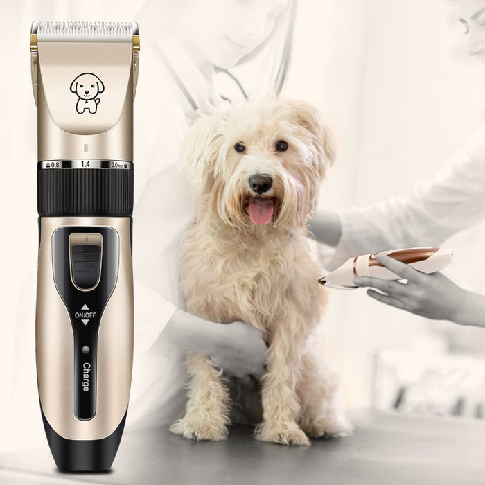 Professional Low Noise Pet Hair Clipper Easy Grooming For Dogs & Cats by Ricaloux